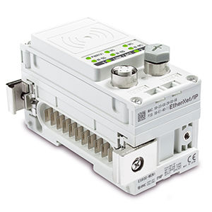 Spool hydraulic directional control valve - EXW1 - SMC  - pilot-operated / compact / modular