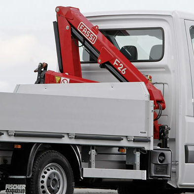 Truck-mounted crane - F26A active series - Fassi gru S.p.A - boom / lifting / with combustion engine