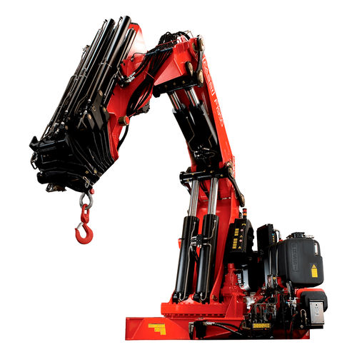 Truck-mounted crane - F1950RAL he-dynamic - Fassi gru S.p.A - boom / for construction / for heavy-duty applications