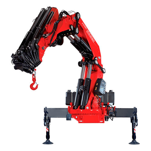 Crane for heavy-duty applications - F2150RA xhe-dynamic - Fassi gru S.p.A - truck-mounted / boom / all-terrain