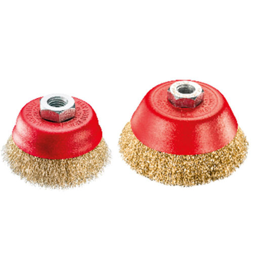 Cup brush - TE series - SIT Società Italiana Tecnospazzole - cleaning / for grinding processes / finishing