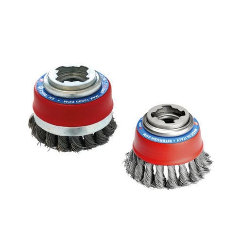 Cup brush - TZ XLK series - SIT Società Italiana Tecnospazzole - cleaning / finishing / stainless steel