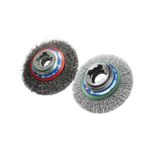 Saucer brush - CO90 XLK - SIT Società Italiana Tecnospazzole - cleaning / for grinding processes / stainless steel