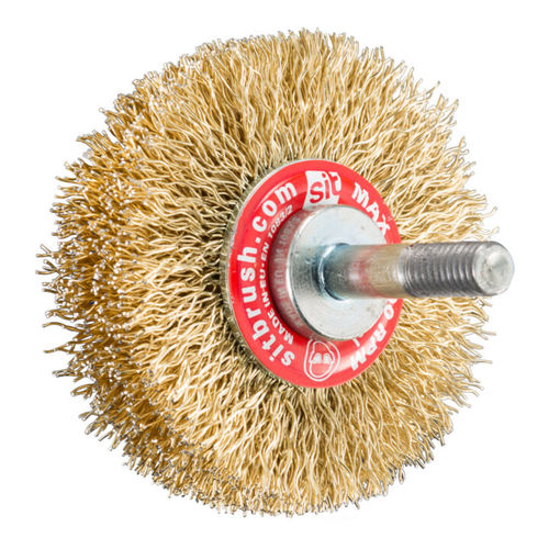 Circular brush - GG53 M6	 - SIT Società Italiana Tecnospazzole - cleaning / steel / brass