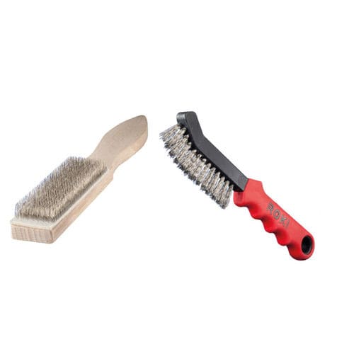 Strip brush - ROKI - SIT Società Italiana Tecnospazzole - cleaning / steel / brass