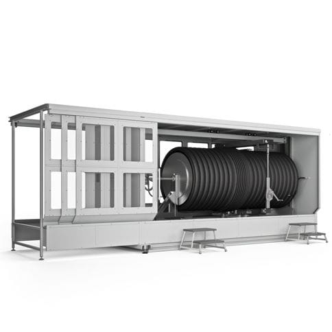 Mechanical leak test bench - V1771-0001 - IPT Institut für Prüftechnik Gerätebau GmbH & Co. KG - for pipes