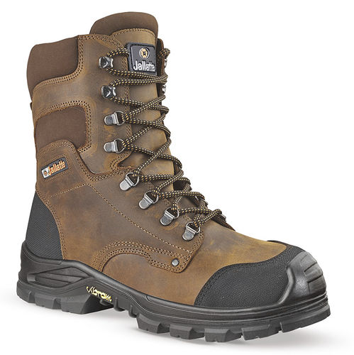 Anti-perforation safety shoes - JALHICKORY SAS - JALLATTE - wear-resistant / leather / S3