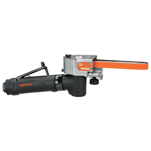 Belt sander - MNF13 - DYNABRADE Europe - pneumatic / for finishing operations / lightweight