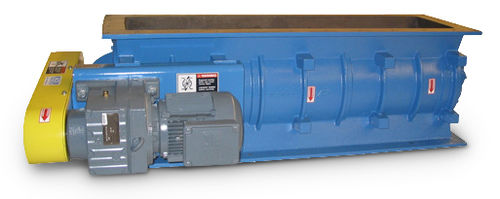 Pneumatic conveying rotary valve - DTFV series - ACS Valves - square-flange