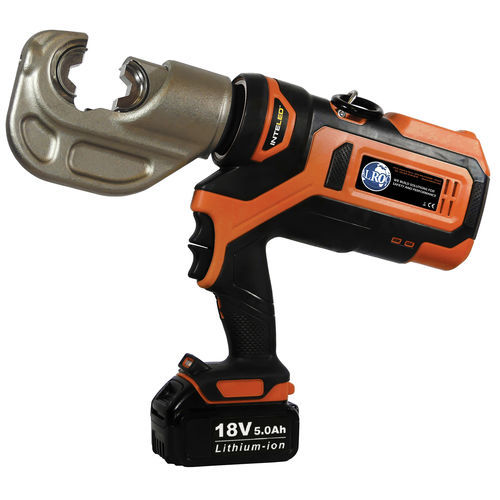 Hydraulic crimping tool - BP130 - PENTA ESP - manual / with interchangeable dies / battery-operated