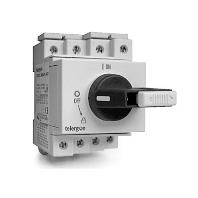 DC disconnect switch - ZFC16SMAH1NA4O - Telergon - closed circuit / modular / DIN rail