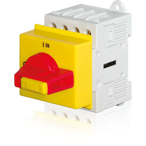 4-pole disconnect switch - ZBK63SMAHN1A - Telergon - 3-pole / modular / DIN rail