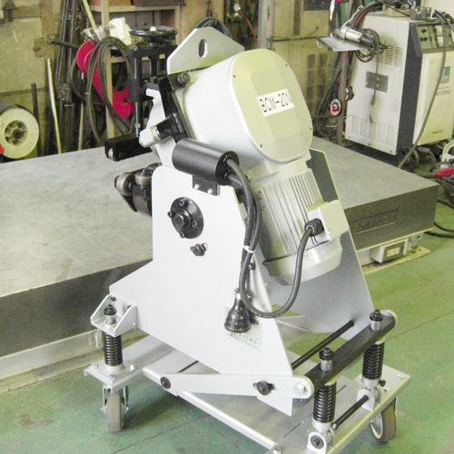 Electric chamfering machine - BCM-20N - Fukoku Corp. - mobile / plate / for metal plates