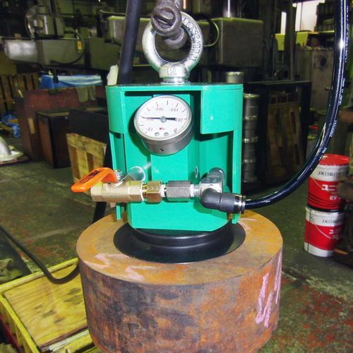 Drum vacuum lifting device - Vacut-Kun QS-50 - Fukoku Corp. - for heavy loads / horizontal