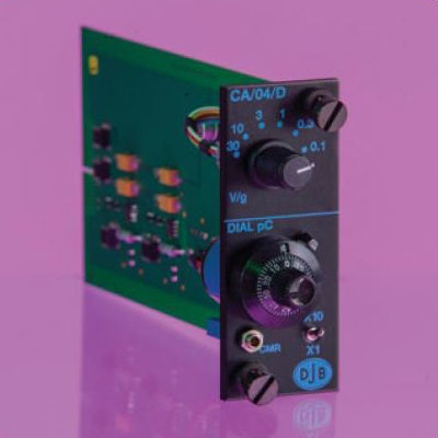 Power amplifier - CA/04/D - DJB Instruments UK Ltd - charge / measuring / for accelerometers