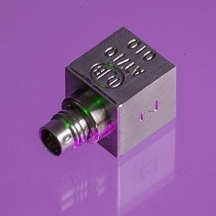 Triaxial accelerometer - AT/01 series - DJB Instruments UK Ltd - piezoelectric / electric / adhesive