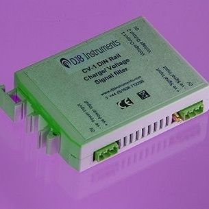 Amplifier signal conditioner - CV1 series - DJB Instruments UK Ltd - DIN rail / for sensors / for piezoelectric transducers