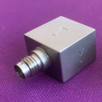 Triaxial accelerometer - AT/14 series - DJB Instruments UK Ltd - IEPE / shear / adhesive
