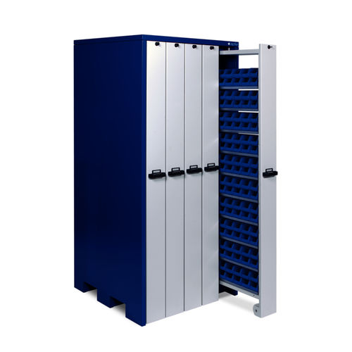 Storage cabinet - WKS Set L plus series - Apfel Metallverarbeitung GmbH - floor-mounted / with drawer / metal
