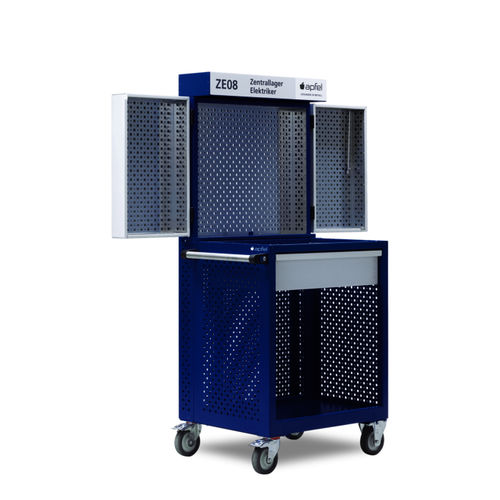 Workshop cart - WSL 491 - Apfel Metallverarbeitung GmbH - with drawer / with swivel casters / lockable