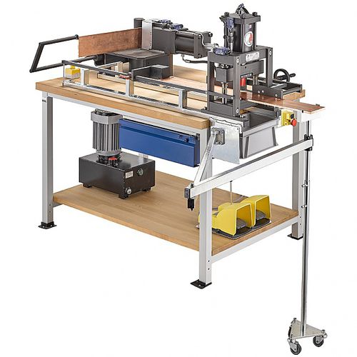 combined tool for working copper busbars - Grangier Constructeur