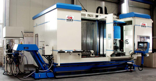3-axis machining center - VHS 630 - CTR Norte GmbH & Co.KG - universal / swiveling-spindle / with rotary indexing table