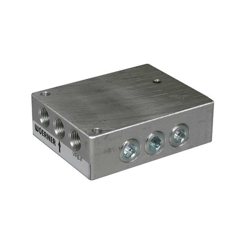 Aluminium progressive distributor - VPB-F - EUGEN WOERNER GmbH & Co. KG