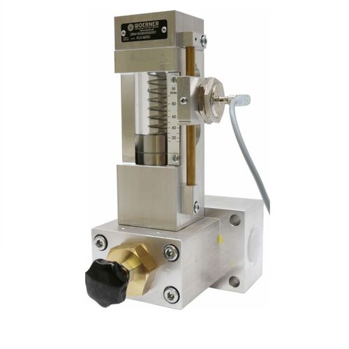 Flow indicator - KUI-M - EUGEN WOERNER GmbH & Co. KG - pressure / direct-reading / oil pump