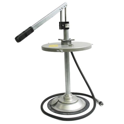 Manual grease pump - PFA-D - EUGEN WOERNER GmbH & Co. KG - follower plate