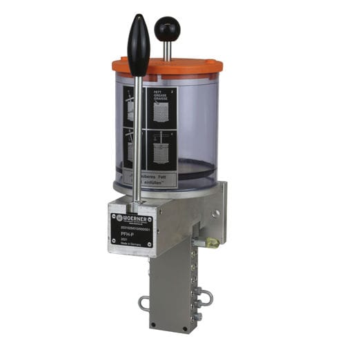 Electric grease pump - PFH-P - EUGEN WOERNER GmbH & Co. KG - manual / follower plate