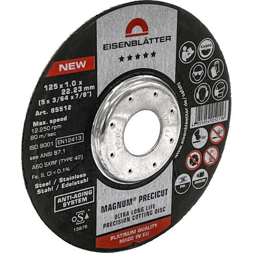 Sheet metal cutting disc - MAGNUM PRECICUT - Eisenblätter - for steel / for stainless steel / metal