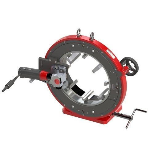 Stainless steel pipe cutter - CC421 - AXXAIR - electric / orbital / bench-mounted