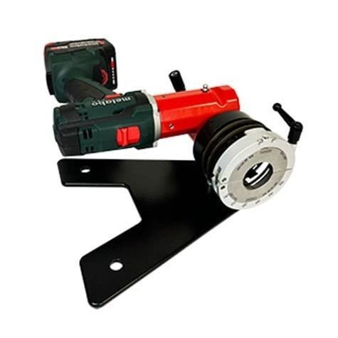Battery-powered tube squaring machine - DC65 - AXXAIR - electric / portable