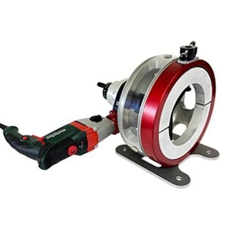 Electric tube squaring machine - DC221-AM - AXXAIR - portable