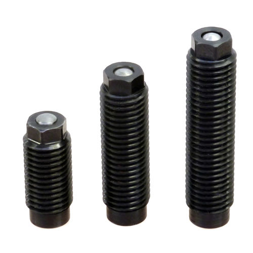 Piston cylinder - 210-4 - HYDROKOMP - single-acting / clamping / threaded body