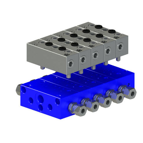 Air/oil Lubrication System - DMX- A - I.L.C. Srl - Pneumatic / Progressive