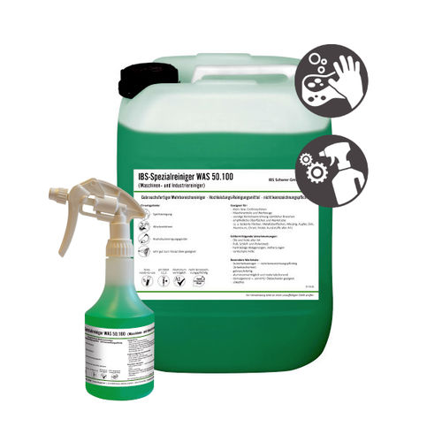 Water-based detergent - WAS 50.100 - IBS Scherer - metal / for machines / cleaning