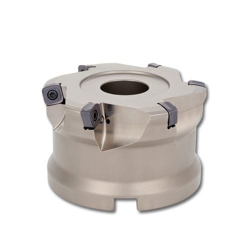 Shell-end milling cutter - DoFeedQuad - Tungaloy EUROPE - insert / face / for carbon steel