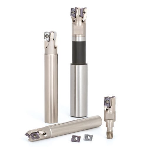 Insert milling cutter - TungForce-Rec - Tungaloy EUROPE - shoulder / angle / for carbon steel