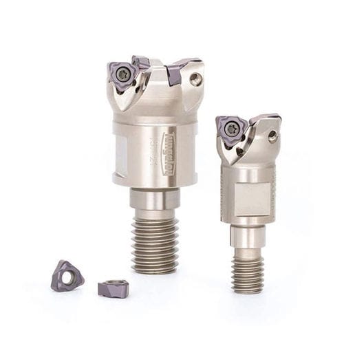 End mill - DoMini-Mill - Tungaloy EUROPE - with positive insert / semi-finishing / clamping