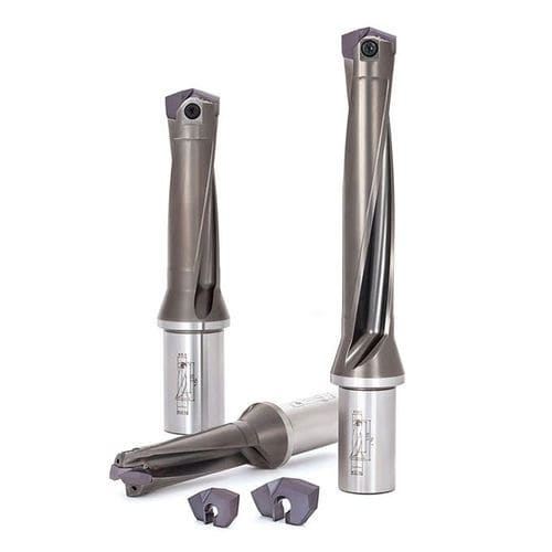 Insert drill bit - DrillForce-Meister - Tungaloy EUROPE - for non-ferrous metals / for steel / for stainless steel