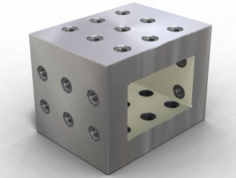 Mechanical workholding component - BP26,BP28,BP35,BP36 series - Leave Industrial - workpiece