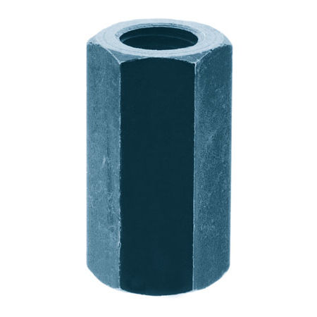 Hexagonal nut - DIN 6334  - Lenzkes Spanntechnik GmbH - steel / extension