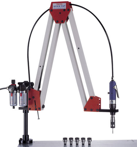 Swing-arm tapping machine - AT series - Maho Enterprise Co., Ltd. - vertical / bench-top / pneumatic