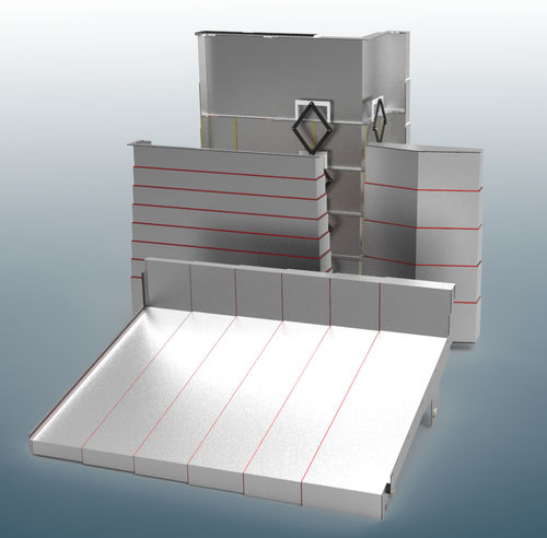 Machine tool telescopic cover - Metal Gennari S.R.L.