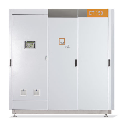 Mechanical vapor compression evaporator - ET series - MKR Metzger GmbH - thermal / vacuum / process
