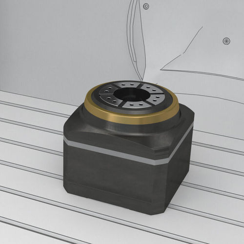 Mechanical clamping system - VLe Series - Ortlieb Präzisions- - machining / workpiece / modular