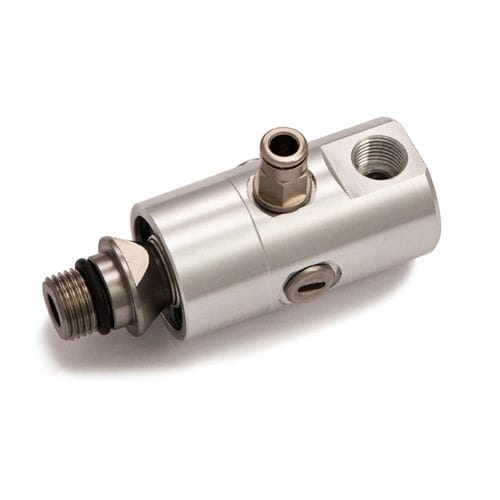Refrigerant fluid rotary union - A series - ROTOFLUX s.r.l. - for machine tools / with seal / high-speed