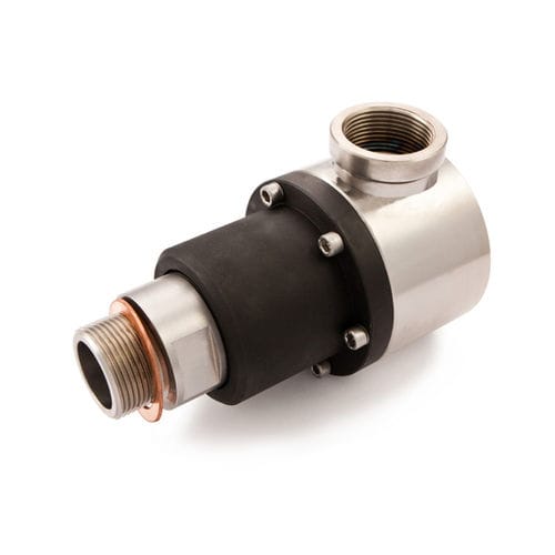 Hot oil rotary union - G series - ROTOFLUX s.r.l. - for steam / 2-passage / high-temperature
