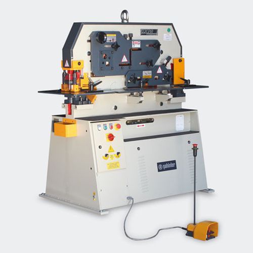 Semi-automatic ironworker - HKM series - Sahinler Metal Makina End. A.S. - hydraulic / bar / sheet metal